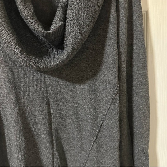 Caslon Fine Knit Cowl Neck Gray Sweater - Picture 3 of 5